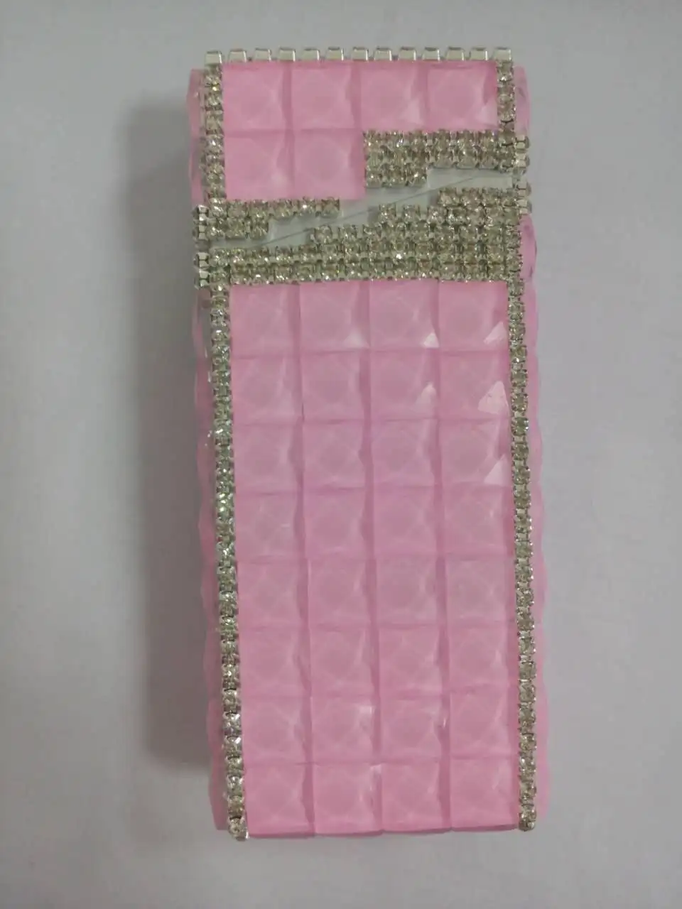 Алмазный портсигар, Andmade портсигар моды леди, розовый портсигар для молодых дам милый портсигар - Цвет: Розовый