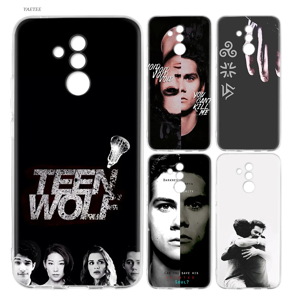 

YAETEE Teen Wolf STILINSKI 24 Words Silicone Case Cover Coque for Huawei Mate 20 10 Pro P20 P10 P9 P8 Lite 2017