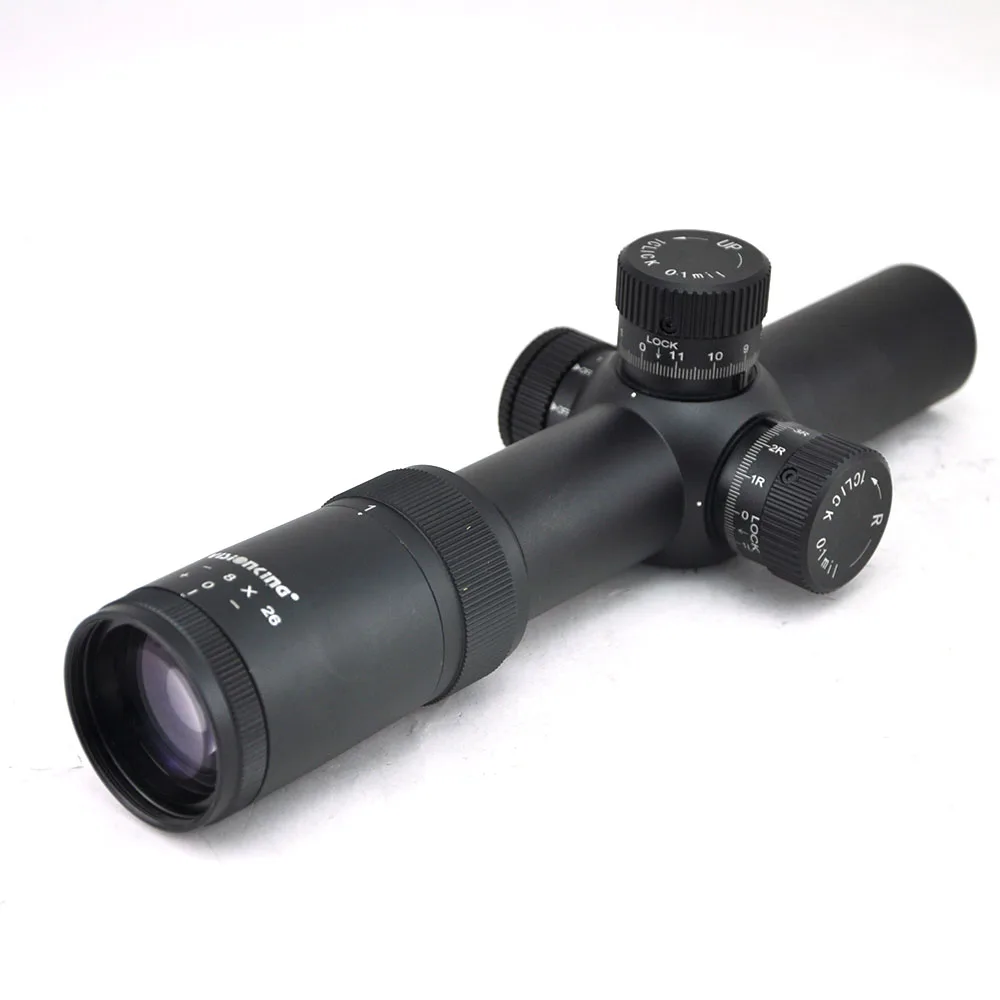 Visionking оптика 35 мм прицел 1 8x26 первый фокусный плоский 1/10 мил см 0 MRAD Регулируемая