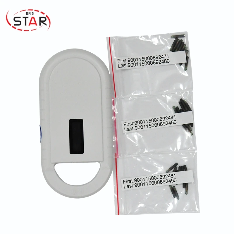 40 шт 1 25*7 мм Стеклянная трубка тег RFID ПЭТ микрочип iso 11784/5 стандарт 134 2 кГц с чипом