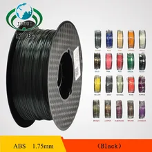 Free shipping 3D Printer Filament ABS 1.75mm material 1KG Plastic Rubber Consumables Material for printer