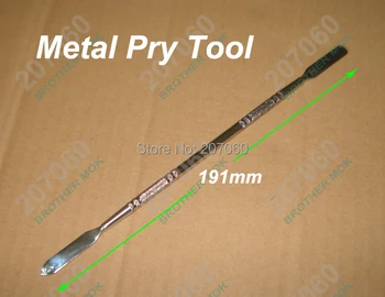 Price 19cm Professional Spudger Metal Bar Crowbar Dual Head Pry Tool Tools For IPhone IPad Tablet PC Phone LCD Screen 500pcs/lot