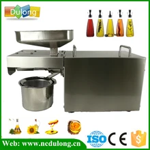 DE Stock 220V Heat And Cold Home Oil Press Machine Peanut, Cocoa Soy Bean Oil Press Machine High Oil Extraction Rate