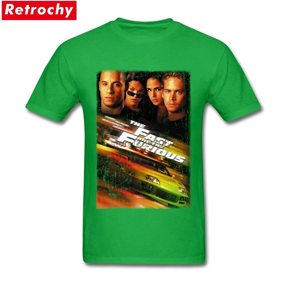 Роскошная брендовая футболка форсаж, винтажная Мужская Ретро футболка с коротким рукавом, подарок бойфренду, Одежда большого размера, рубашки - Цвет: Зеленый