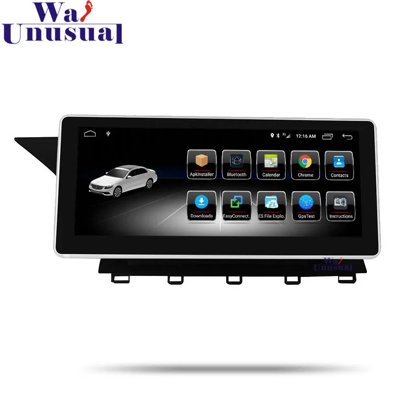 Sale Autoradio Android 8.1 10.25 Inch 4G+64G  For Mercedes Benz  GLK 2009-2012 Auto Stereo DVD Multimedia Car Radio GPS player 1 Din 4