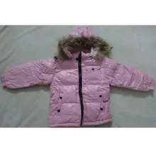 2017 Новый Детские Snowsuit Детские Натуральный Мех Пуховик С Капюшоном Малыша Рождественские Детские Дети Одежда Зима Утолщение Верхней Одежды