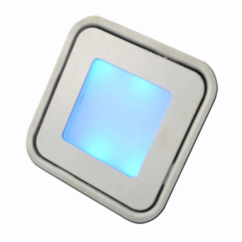 Квадратные сверхтонкие светодиодные уличные фонари 9 мм лампа для водителя из