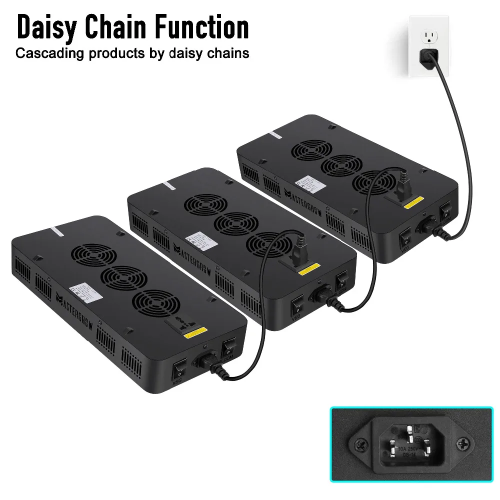 Full Spectrum 300/600/800/1000/1200/2000W LED Plant Grow Light 410-730nm For Indoor Plant Flower Greenhouse Garden