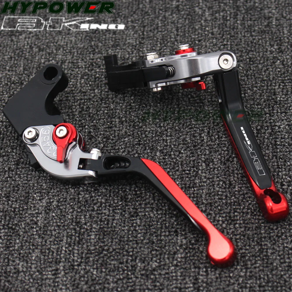 Для Suzuki B-KING 2008 2009 2010 2011 Красный И Титановый CNC регулируемые Складные Выдвижные мотоциклетные тормозные рычаги сцепления