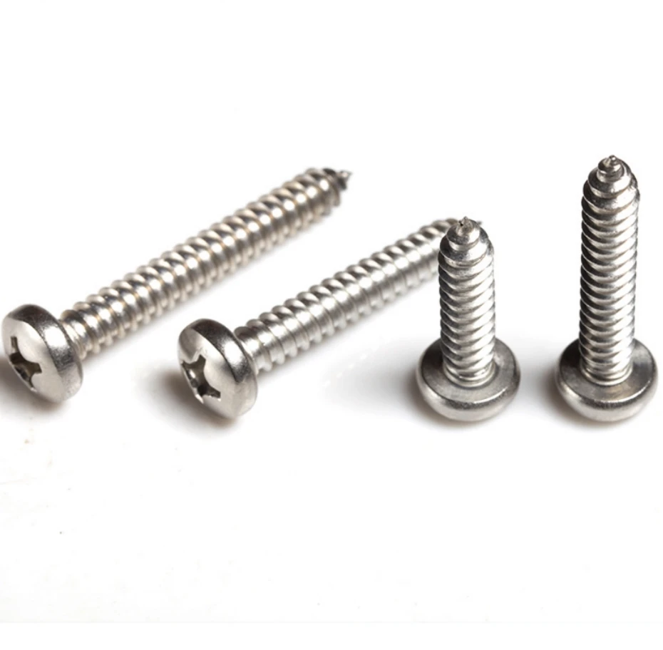 

316 M4.8M5.5M6.3 cross head self-tapping Phillip round screw GB845