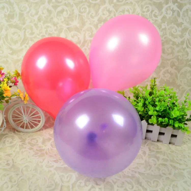 

Free shipping 200pcs/lot Wedding room decorate adornment Colorful balloons decoration round balloons