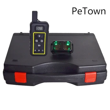 

JANPET Dog ID function Highlight Led 2000m Remote Dog Training Collars with Rechargeable Waterproof Receiver Collar