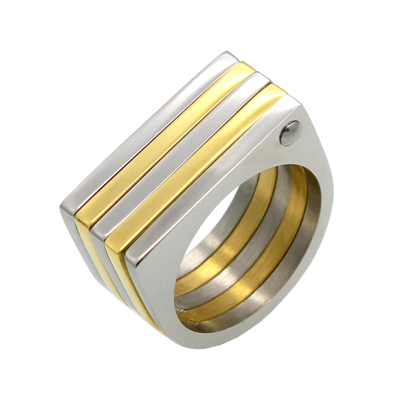 men womens wedding rings gold silver colors stainless steel 5 rows band rings for women men jewelry fashion spike rings - Wedding Ring For Men men womens wedding rings gold silver colors stainless steel 5 rows band rings for women men jewelry fashion spike rings - Wedding Ring For Men