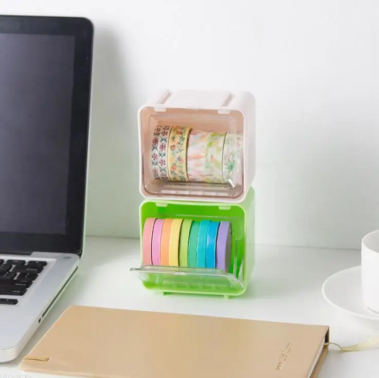 DIY должен иметь пластиковый диспенсер для клейкой ленты офисный Настольный