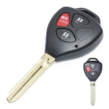 Keyforkess 315MHz 4D67 Chip FCC: HYQ12BBX HYQ12BAN Aggiornato di Vibrazione 2 1 3 Tasto Chiave A Distanza Fob per Toyota Celica Echo FJ Cruiser Prius - KEYECU 315MHz 4D67 Chip FCC HYQ12BBX HYQ12BAN Aggiornato di Vibrazione 2 1 3 Tasto Chiave