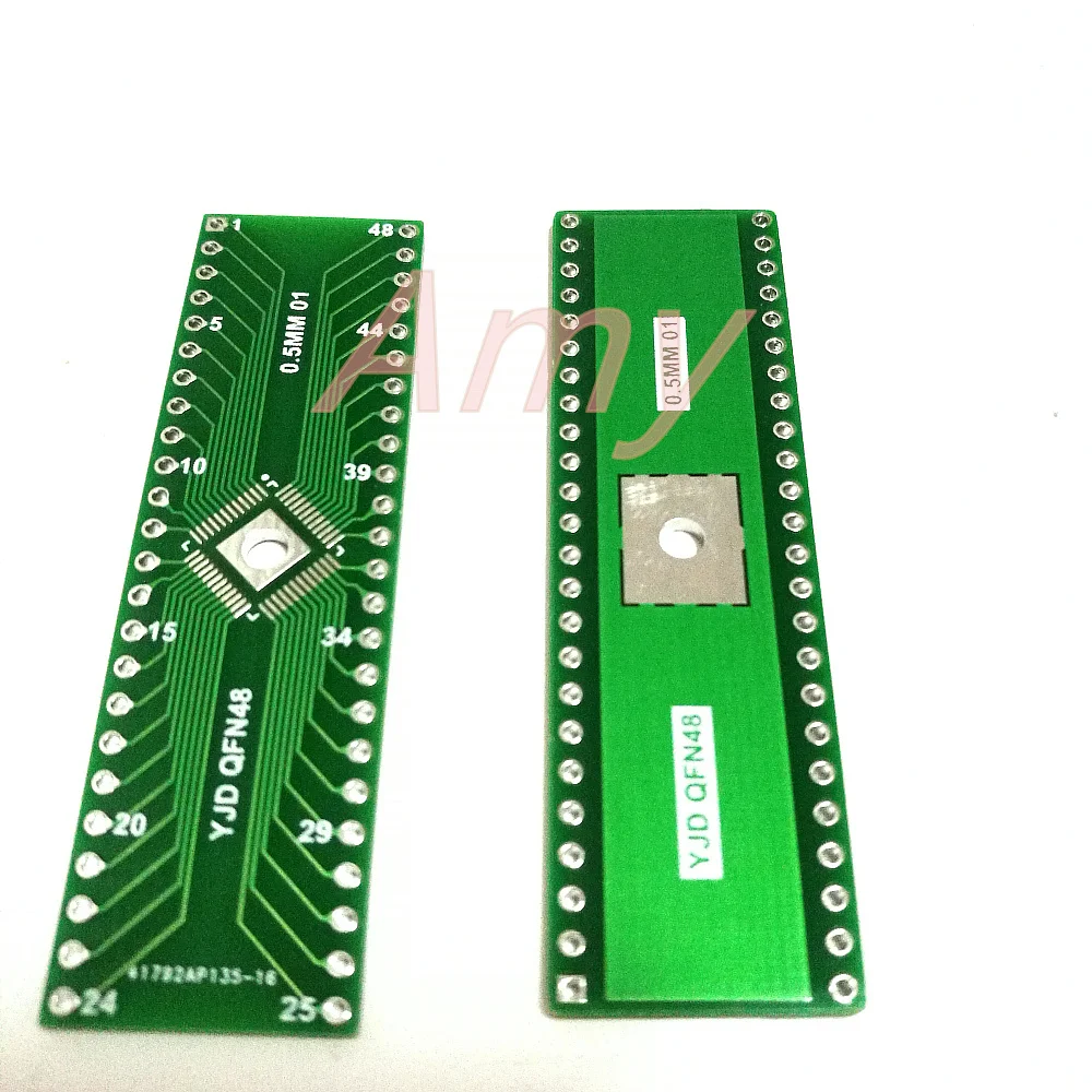 

10pcs/lot QFN adapter plate 48p turn DIP 0.5mm