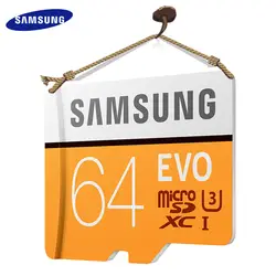 SAMSUNG Micro SD Card 64 ГБ и 128 Гб 32 GB 256 gb 100 МБ/с. Microsd флэш-карта памяти карты памяти для телефона с мини Class10 Бесплатная доставка