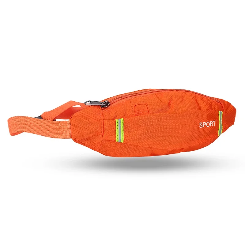Унисекс кроссовки нейлоновая сумка Wareproof Спорт на открытом воздухе тренажерный зал поясная сумка Кемпинг Пеший Туризм Велоспорт груди мешок - Цвет: Orange