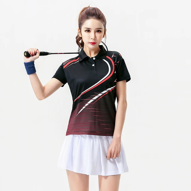 Free Print Badminton sets Female , Women’s Badminton clothes sets