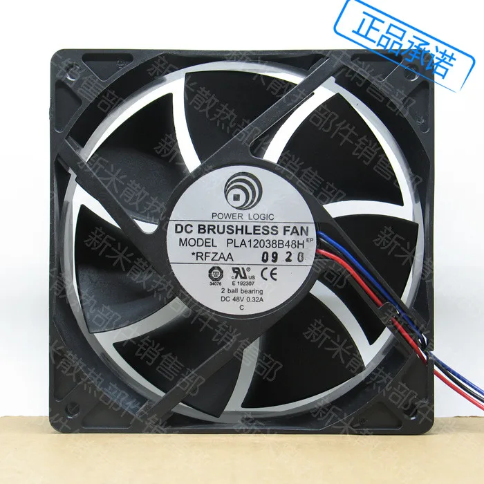 Новый вентилятор охлаждения POWER LOGIC 12038 48 В 0.32A PLA12038B48H |