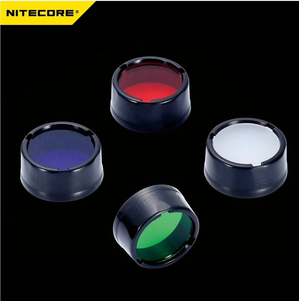

Nitecore NFR25 NFB25 NFG25 NFD25 Multicolour Flashlight Filter 25.4MM Suitable for Torch with Head of 25.4MM