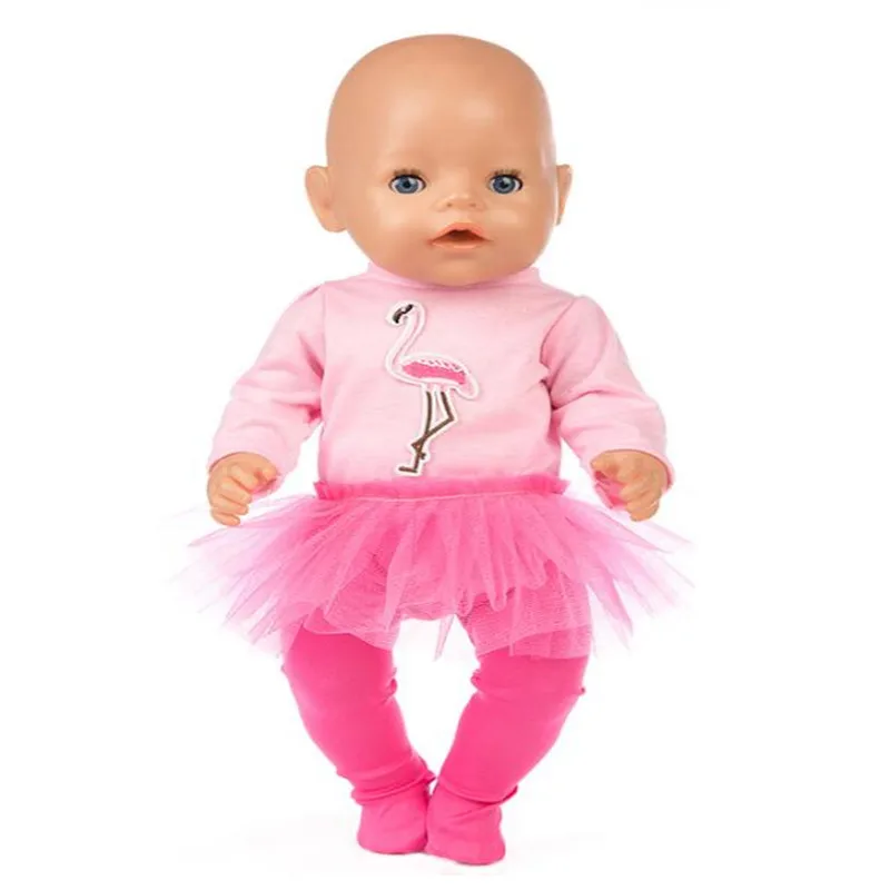 Кукольная одежда для новорожденных, высокое качество, 18 дюймов, 40-43 см, единорог кактус, девочка, мальчик, кукла, аксессуары для детского подарка на день рождения