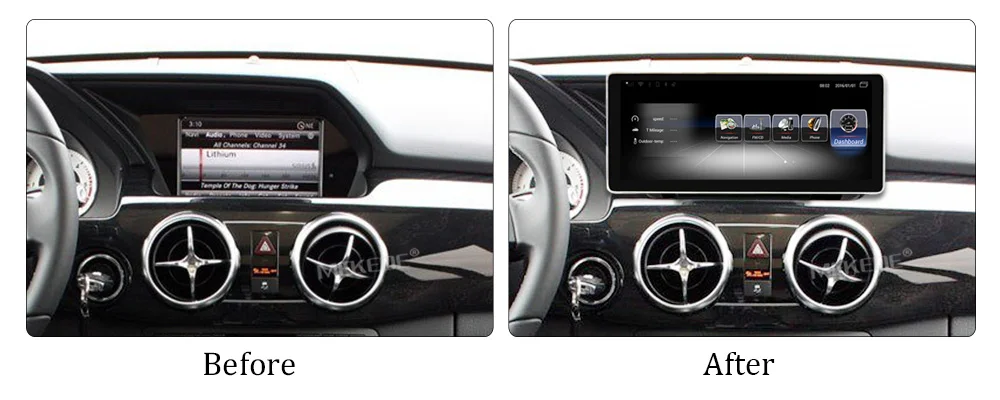 Mekede android 7 автомобильный dvd gps мультимедийный плеер для Mercedes Benz GLK X204 2008-2012 с 4G lte 3 Гб ram 32 ГБ rom wifi BT navi