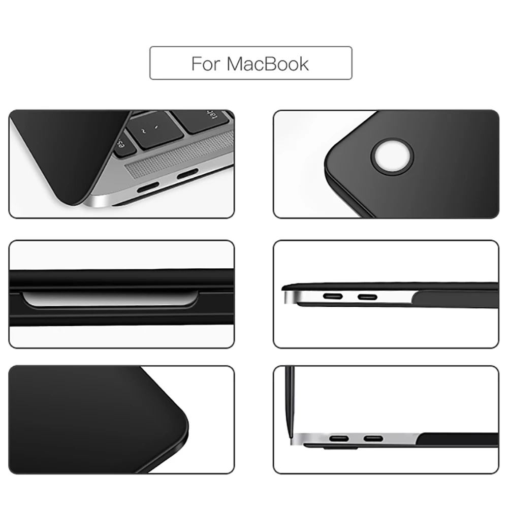 Чехол для ноутбука Apple MacBook Air 13 чехол A2337 Pro 16 Retina 12 15 11 macbook 2020 M1 с сенсорной панелью