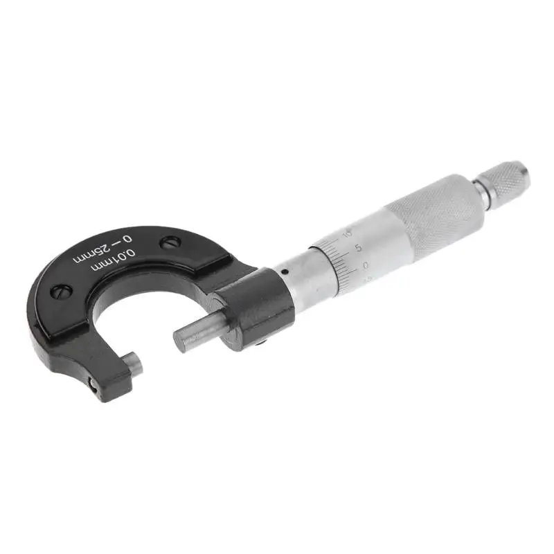 0-25 мм/0,01 мм внешний микрометр суппорт Калибр для точного измерения штангенциркуль, измерительные инструменты микрометр измерительные инструменты набор Прямая поставка