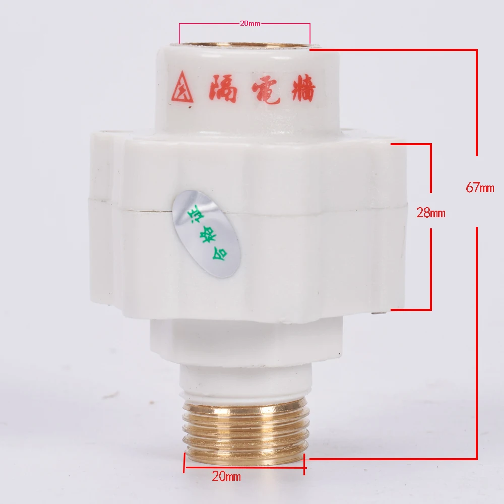 Водонагреватель анти Электрический настенный переключатель 20 мм Резьбовая головка устройство защиты от утечки водонагреватель запчасти для ремонта