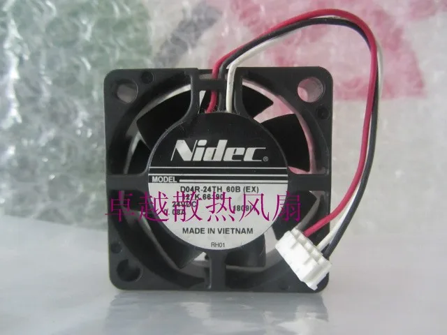 nidec d04r-24th 24v 0.08a 4015 line cooling fan photo