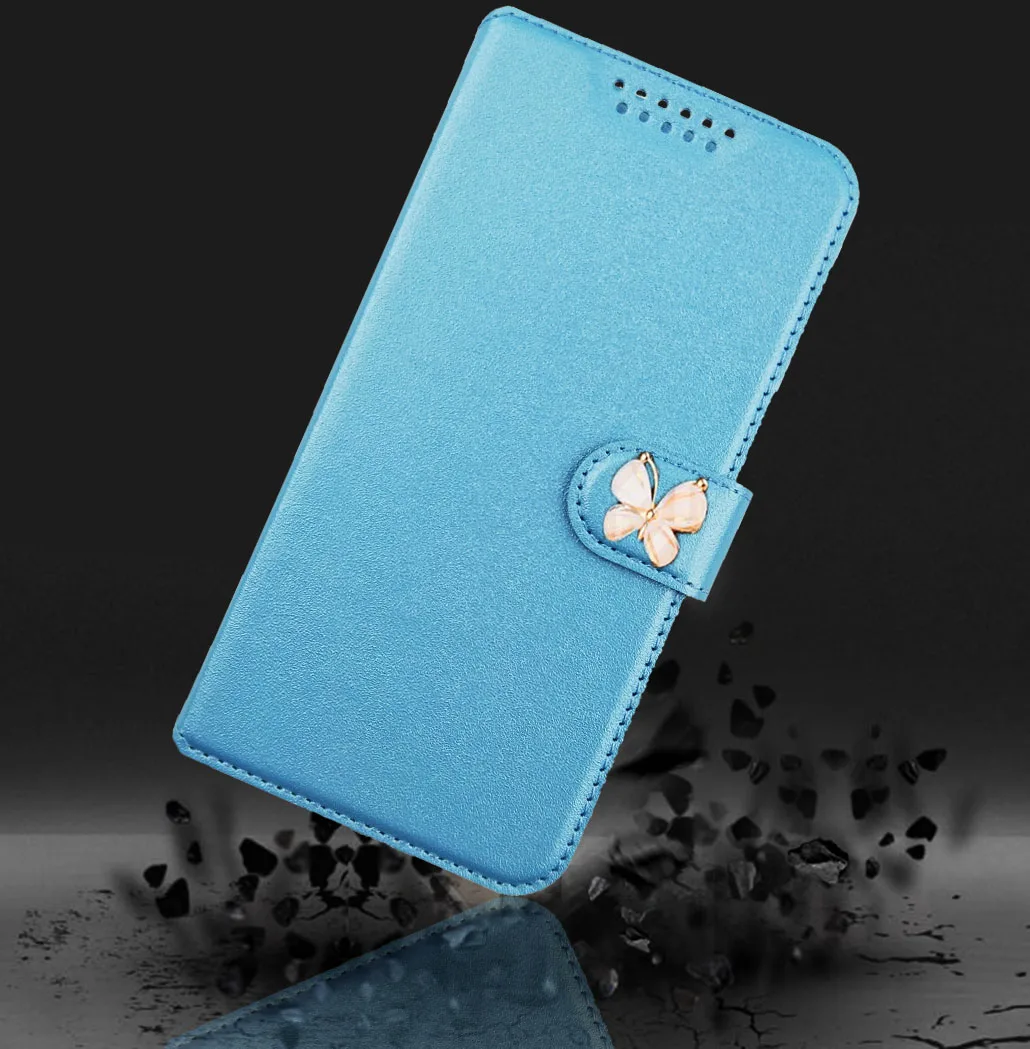 4," zte лезвие GF3 чехол крышка Мягкий силиконовый чехол для zte T320 крышка ТПУ zte GF3 чехол zte GF 3 T 320 для задней панели телефона чехол - Цвет: blue with Butterfly