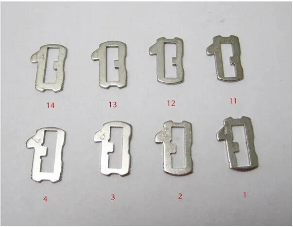 VW HU66 Inside Milling Car-Lock Reed Locking Plate(3)