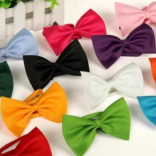 5 шт/лот модный бренд галстук-бабочка полиэстер шелк бабочка Регулируемый Свадебный галстук-бабочка s для мужчин 6 цветов