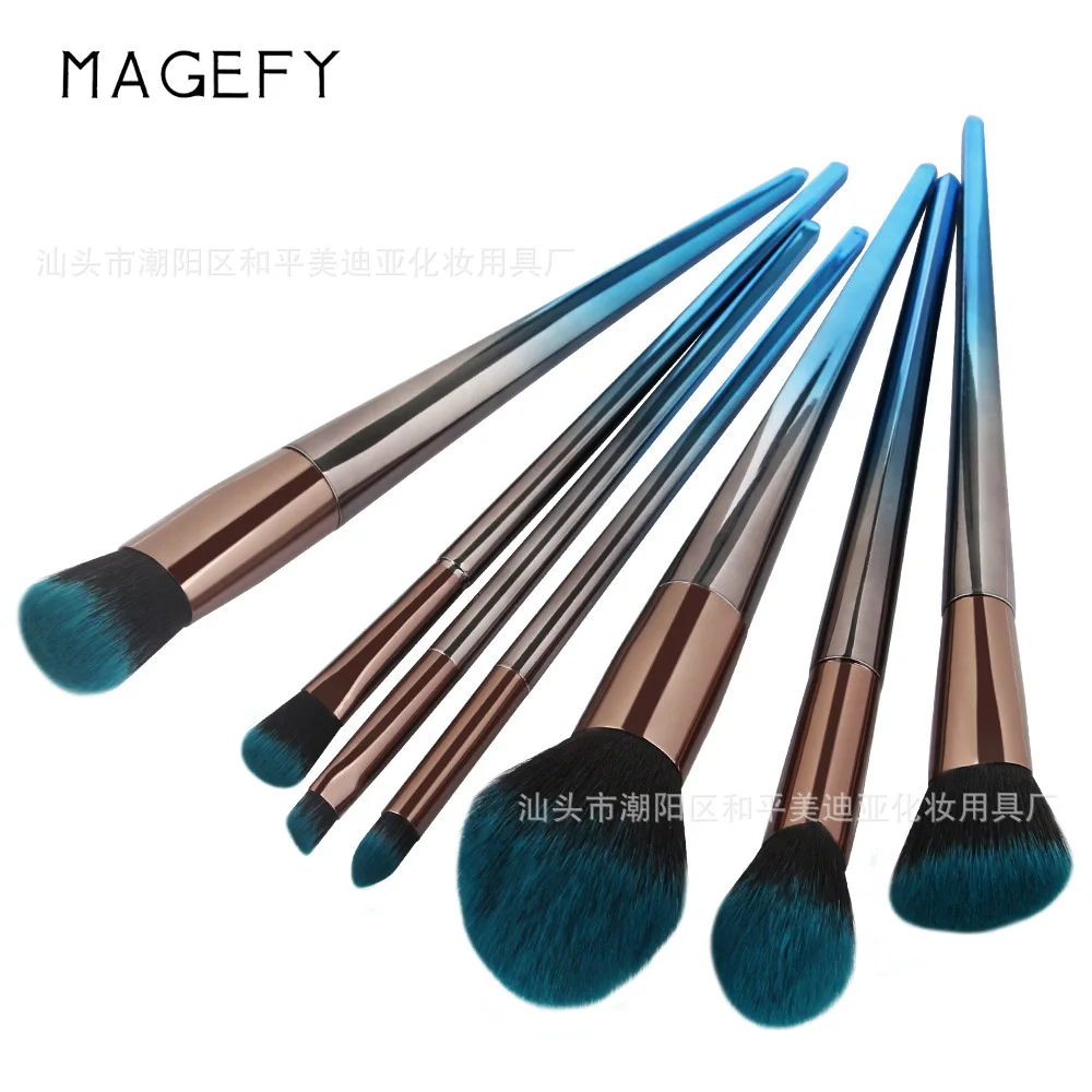 

7pcs/kits Professional Set Cosmetics Makeup Brush Tools Foundation