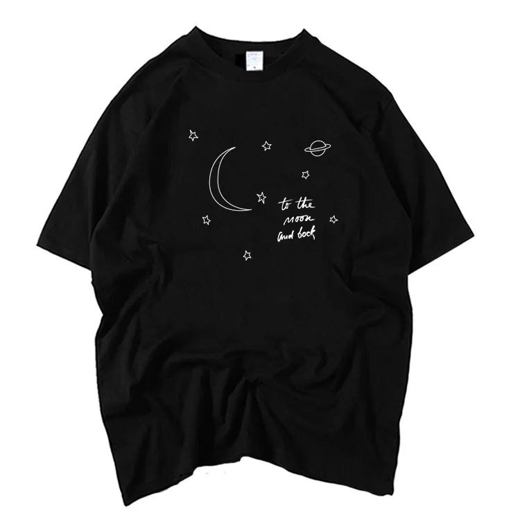 Kpop/модная футболка с принтом twice Tzuyu same to the moon good luck, свободная футболка унисекс с круглым вырезом и коротким рукавом на лето