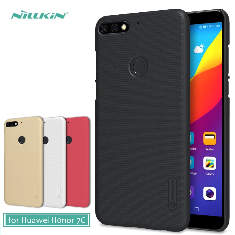 

for Huawei Honor 7C Case Nillkin Super Frosted Shield Ultra-Thin Matte Hard Back PC Cover Case for Huawei Honor 7C Phone Case