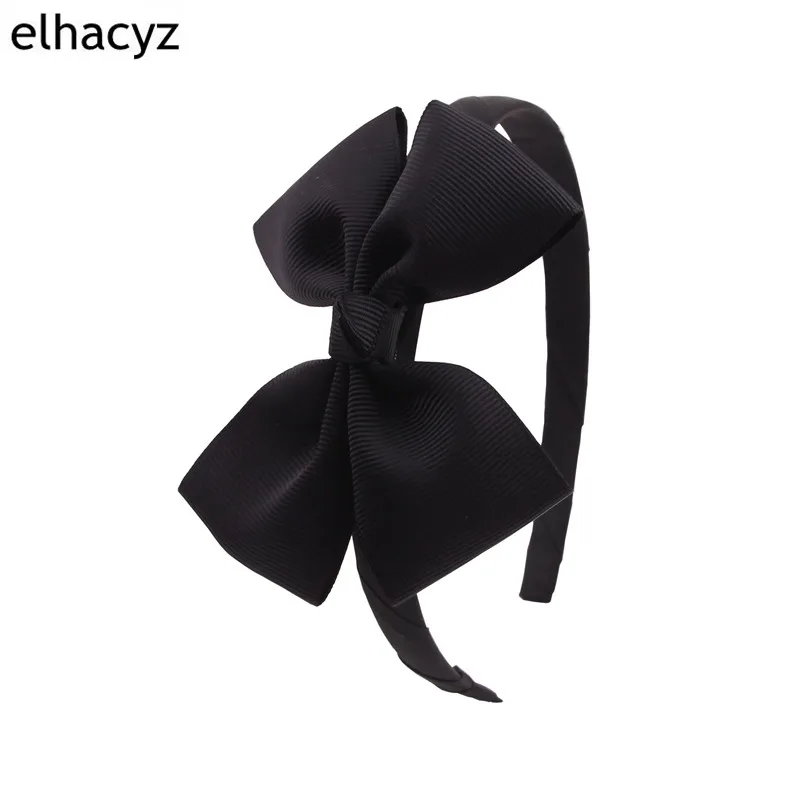 16 шт./лот атласа скошенный обтянутый Hairbands для детей девочек вечерние Головные уборы ручной работы лента бантики для волос повязки для волос аксессуары - Цвет: 5