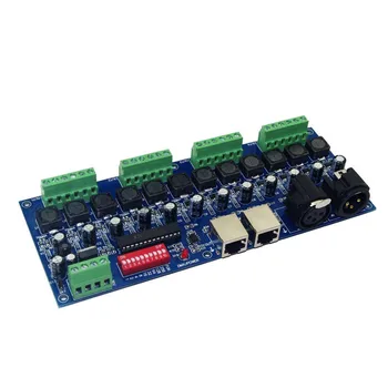 

DMX512 Constant Current 350ma 700ma RGBW LED Controller Decoder DC5V-36V
