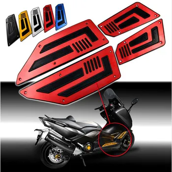 

Motorcycle Accessories For YAMAHA TMAX530 T-MAX Tmax Motorcycle Aluminum Foot Rests footboard foot pegs 4 Pieces