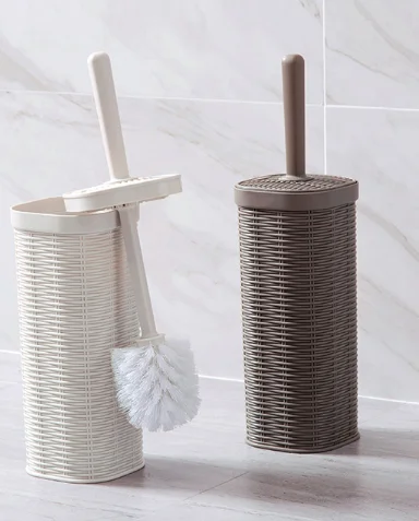 

Creative Retro Soft Hair Toilet Brush Toilet Wash Toilet Brush No Dead Corner With Base Toilet Brush Cleaning Brush Set Q232