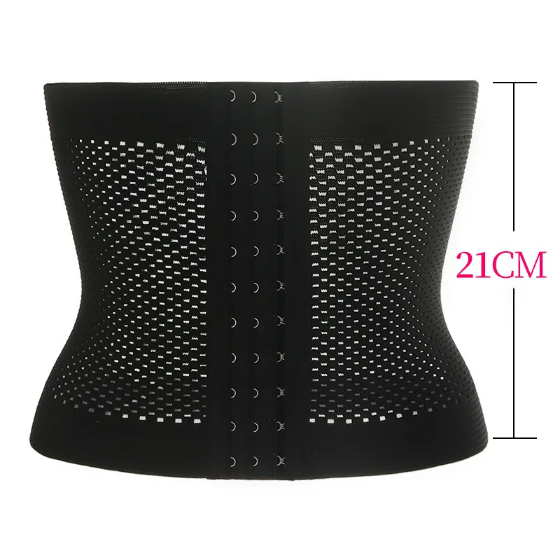 

2019 Fitness Belt Elastic Force Rubber Workout Shapewear Shaper Belt Women Slimming Weight Loss Corset Plus Size Girdle Belt