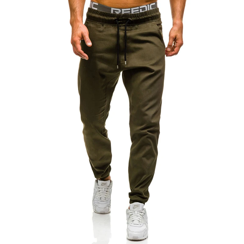

Brand Men Hip Hop Harem Joggers Pants Long Khaki Pants Elastic Casual Male Trousers Mens Clothing Sweatpants Large Size 3XL