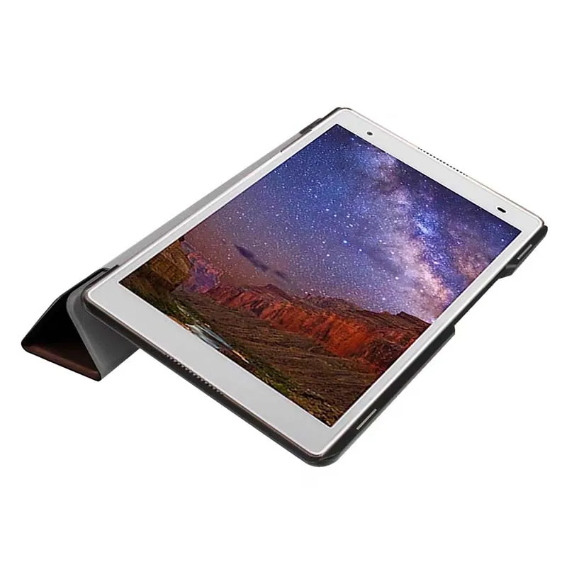 Кожаный чехол с подставкой, элегантный чехол с магнитом для lenovo XiaoXin TB-8804F, чехол для планшета, 10 шт./партия