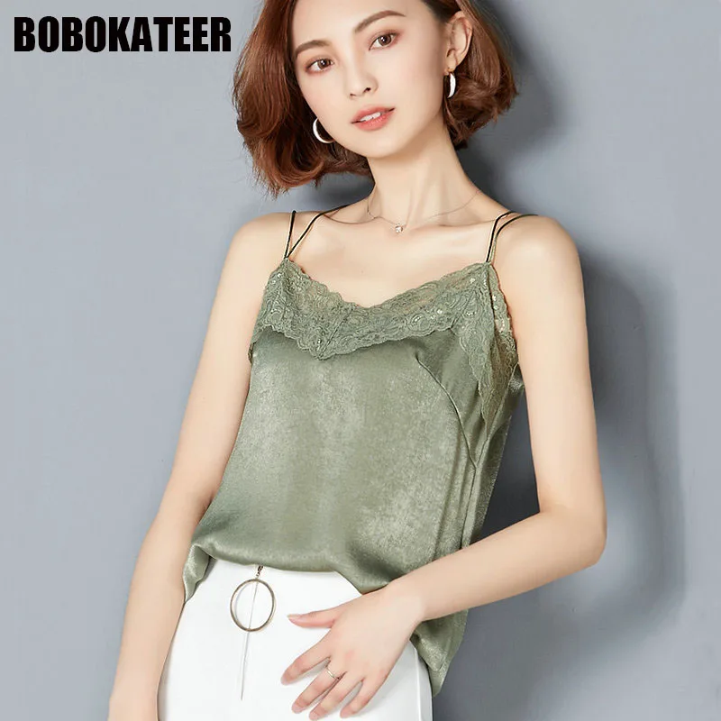 

BOBOKATEER White Sexy Lace Blouse Women Shirts Chiffon Ladies Off Shoulder Top Womens Tops And Blouses Blusas Mujer De Moda 2018
