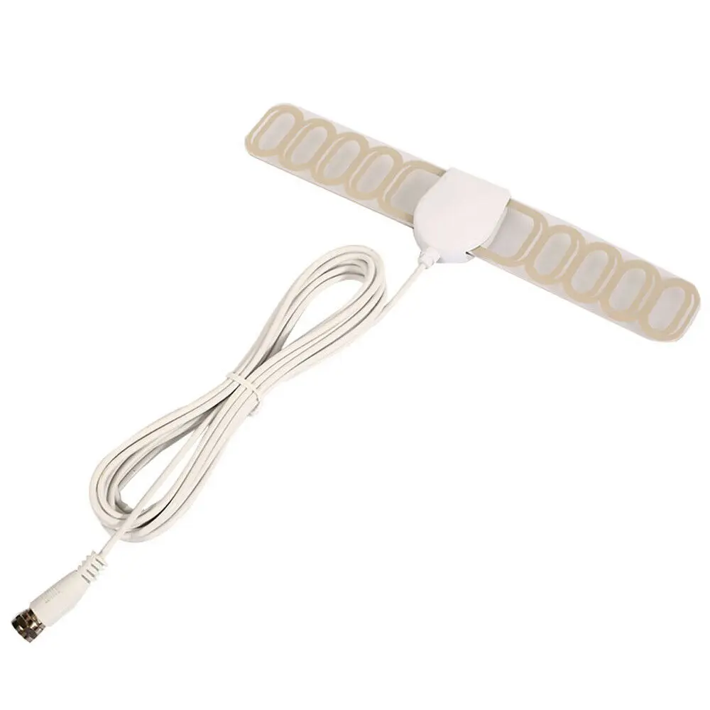 

Indoor Digital HDTV Antenna Amplified 50 Mile Range 4K HD VHF UHF Freeview for Life Local Channels Broadcast