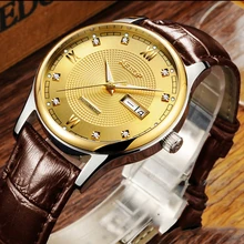 Luxury AESOP watch men sapphire glass leather waterproof automatic machine wristwatch relogio masculine