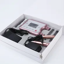 Новые поступления 1 набор полуперманентный макияж цифровая Бесшумная тату машина поп Косметическая тату машина набор с тату микро иглой