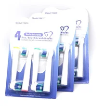 16 шт. Замена детская зубная щетка головки для полости рта B EB-10A Pro-Health этапы электрическая зубная щетка для ухода за полостью рта, 3D