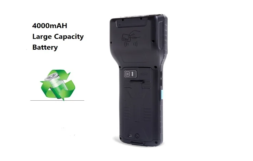 

Industrial Android 1D Barcode Scanner PDA with Built-in NFC Reader, 2 inch Thermal Printer WIFI Bluetooth 4G LS550S(1D)
